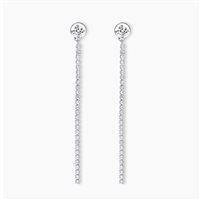 Orecchini Mabina Donna Orecchini In Argento E Zirconi in Argento Zirconia 563194 - 563194